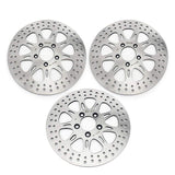 For Harley Davidson Touring FLHR Road King 2008-2016 / FLHRC Road King Classic 2008-2020 11.8" Front Rear Brake Disc Rotors