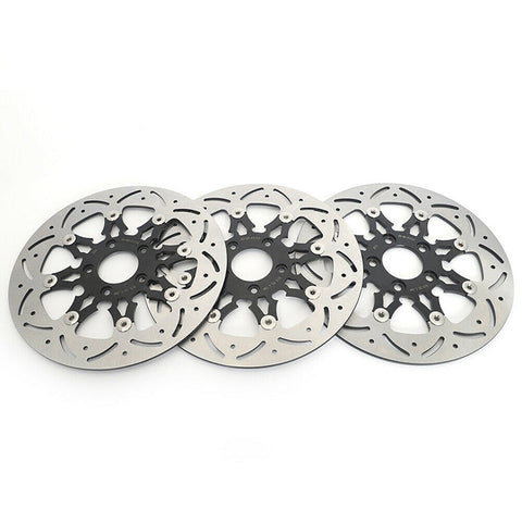 For Harley Davidson Touring FLTR Road Glide 2008-2009 / FLTRX Road Glide Custom 2010-2012 11.8 Front Rear Brake Disc Rotors