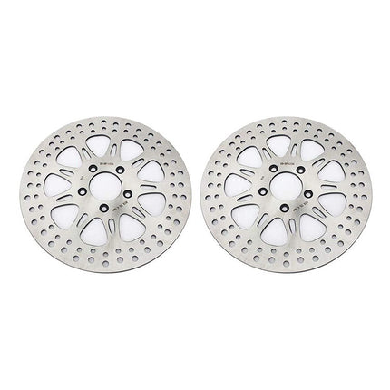 For Harley Davidson Touring FLHT Electra Glide 2008-2010 / FLHTC Electra Glide Classic 2008-2012 11.8 Front Rear Brake Disc Rotors