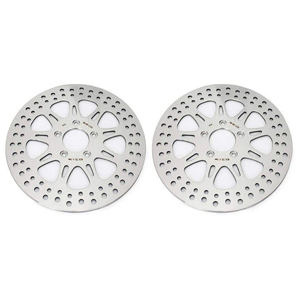 For Harley Davidson Touring FLHR Road King 2008-2016 / FLHRC Road King Classic 2008-2020 11.8 Front Rear Brake Disc Rotors