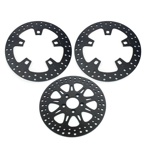For Harley Touring FLHTKSE CVO Limited / FLTRXSE CVO Road Glide 2021-2023 / FLHXSE CVO Street Glide 2015-2020 11.8 Front Rear Brake Disc Rotors