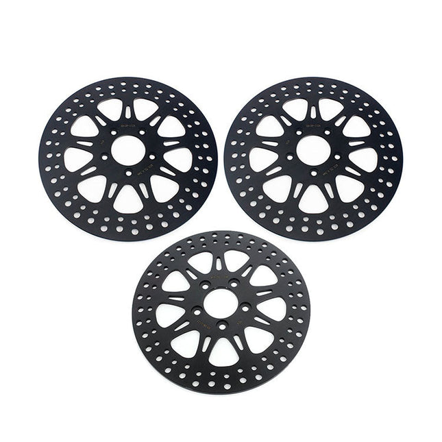 For Harley Davidson Touring FLHX Street Glide 2008-2013 / FLHTK Electra Glide Ultra LTD 2010-2013 11.8 Front Rear Brake Disc Rotors