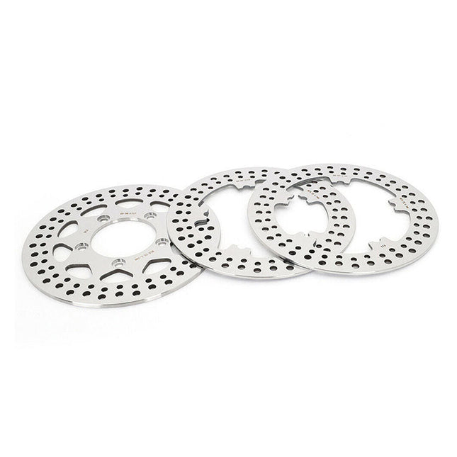 For Harley Davidson VRSCD Night Rod 2006-2008 / VRSCDX Night Rod Special 2007-2017 / VRSCR Street Rod 2006-2007 11.8 Front Rear Brake Disc Rotors