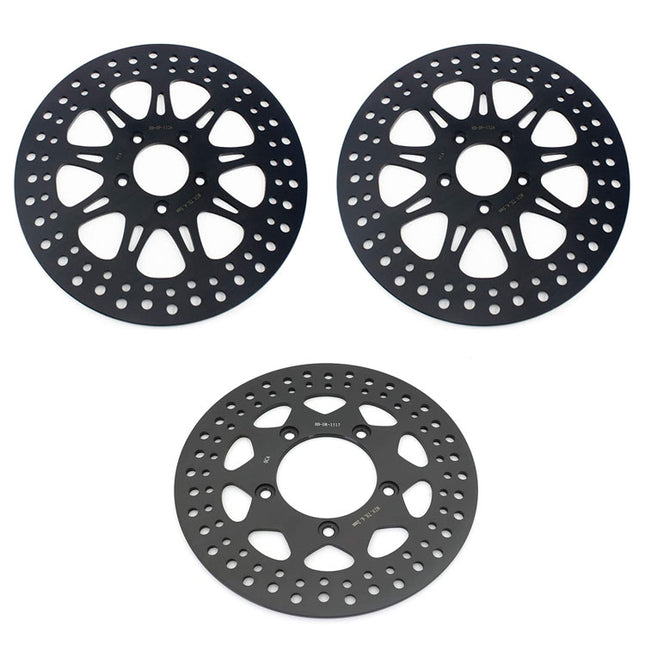 For Harley Davidson V-Rod VRSCAW 2008-2009 / VRSCX 2007 11.8 Inch Front Rear Brake Disc Rotors