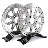For Harley Davidson Sportster XLH883 / XLH883 Hugger / XLH883R Flat Track 2000-2003 11.5" Front Rear Brake Disc Rotors