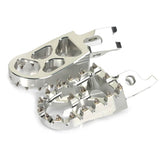 For Honda CRF250R CRF250X 2004-2024 / CRF450R CRF450X 2002-2024 Foot Pegs Footpegs Footrest Pedals