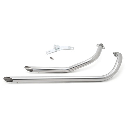 For Honda Shadow 750 400 VT750 VT400 Spirit ACE Aero Exhaust System Muffler Pipes With Silencer