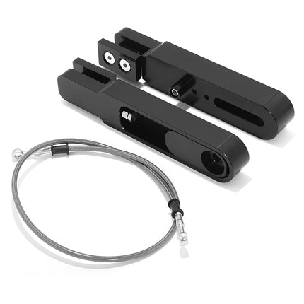 For KTM 200 Duke 2020-2022 / 390 Duke 2015-2022 6.5-9 Inch Swingarm Extensions Brake Line Chain Remover Kit