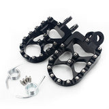 For Kawasaki KLX400R 2003-2004 / Suzuki RM125 RM250 1991-2002 / RMX250 1989-1996 Foot Pegs Footpegs Footrest Pedals