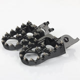 For Kawasaki KX250F 2006-2024 / KX450F 2007-2024 / KX250 KX450 KX450X 2019-2024 Foot Pegs Footpegs Footrest Pedals