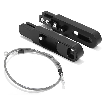 For Kawasaki Z1000 2007 6-9 Inch Swingarm Extensions Brake Line Chain Remover Kit