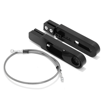 For Kawasaki Z900 2020-2024 6-9 Inch Swingarm Extensions Brake Line Chain Remover Kit