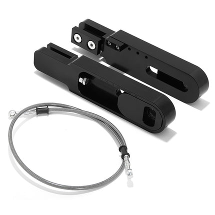 For Kawasaki ZX10R 2004-2005 2008-2010 6-9 Inch Swingarm Extensions Brake Line Chain Remover Kit