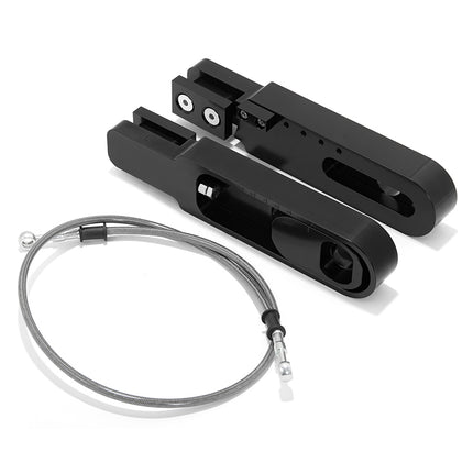 For Kawasaki ZX6R 2007-2008 6-9 Inch Swingarm Extensions Brake Line Chain Remover Kit