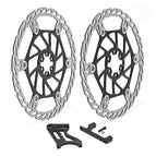 250mm / Front Rear Discs+Adapters (KKE Shock Absorber)