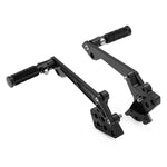 For Sur-Ron Light Bee X / Segway X260 / 79Bike Falcon M Front Rear Foot Peg Pedal Bracket Set