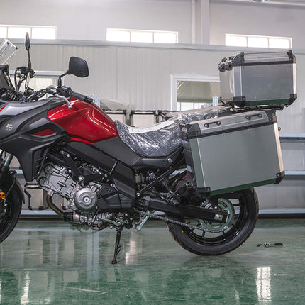 For Suzuki DL650 V-Strom / XT 2017-2020 Motorcycle Aluminum Side Cases Tail Case Luggage Boxes Storage Cases