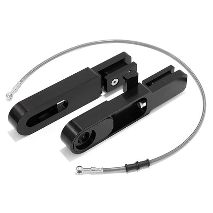 For Suzuki GSXR600 / GSXR750 2006-2009 6-9 Inch Swingarm Extensions Brake Line Chain Remover Kit