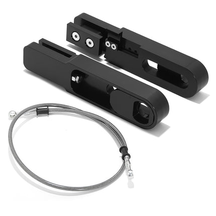 For Yamaha R1 2007-2014 6-9 Inch Swingarm Extensions Brake Line Chain Remover Kit