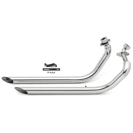 For Yamaha XV750 Virago 750 / XV1100 Virago 1100 (Special) Exhaust Pipe With Silencer