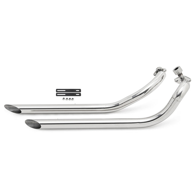For Yamaha XVS650 V Star 650 Dragstar 650 / XVS400 V Star 400 Dragstar 400 Exhaust System Muffler Pipes With Silencer
