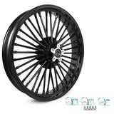 Front Rear Dual Disc Fat Spoke Wheels for Harley Touring Electra Glide / Road King / Road Glide / Street Glide 1984-2008