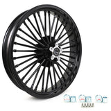 Front Rear Dual Disc Fat Spoke Wheels for Harley Dyna Fat Bob / Street Bob 2006-2020