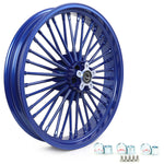 Front Rear Dual Disc Fat Spoke Wheels for Harley Touring Electra Glide / Road King / Road Glide / Street Glide 1984-2008