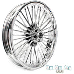 Front Rear Dual Disc Fat Spoke Wheels for Harley Softail Fat Boy / Springer Classic / Deluxe / Heritage 2000-2020