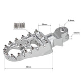 For Triumph Thunderbird Storm 2010-2020 / Bonneville SE 1996-2022 Front Foot Pegs Footpegs Footrest Pedals
