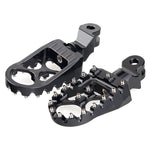 For Triumph Rocket III 2004-2023 / Thunderbird Sport 1998-2003 Front Rear Foot Pegs Footpegs Footrest Pedals