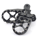 For Triumph Thunderbird Storm 2010-2020 / Bonneville SE 1996-2022 Front Foot Pegs Footpegs Footrest Pedals