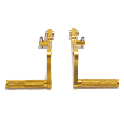 CNC Aluminum Adjustable Racing Pedals Footpegs Brake Accelerator Footpegs for Go Kart