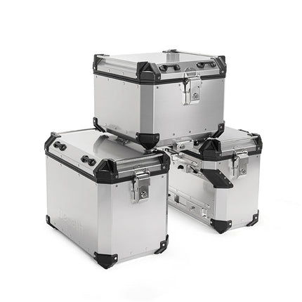 For Loncin Voge 650DS Motorcycle Aluminum Side Cases Tail Case Luggage Boxes Storage Cases