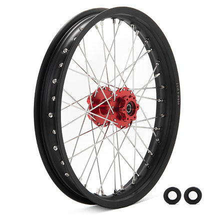 Aluminum Front Rear Spoke Wheel Set for Surron Light Bee X / S / Segway X160 X260 / 79Bike Falcon M / E Ride Pro-SS 2.0