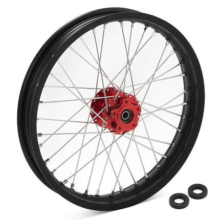 Aluminum Front Rear Spoke Wheel Set for Surron Light Bee X / S / Segway X160 X260 / 79Bike Falcon M / E Ride Pro-SS 2.0