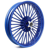 Front Rear Dual Disc Fat Spoke Wheels for Harley Dyna Super Glide / Low Rider / Wide Glide / Switchback 2000-and up