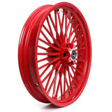 Front Rear Dual Disc Fat Spoke Wheels for Harley Dyna Super Glide / Low Rider / Wide Glide / Switchback 2000-and up