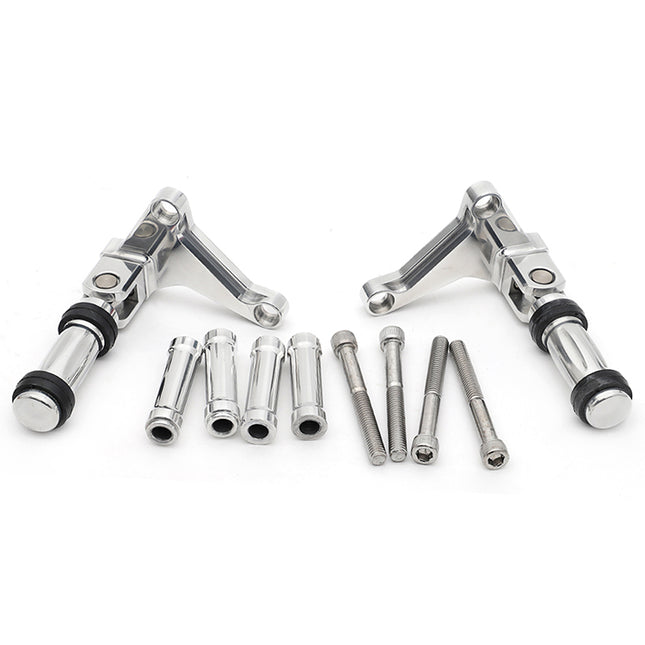 Rear Passenger Foot Pegs Rest Pedal for Harley Davidson Sportster 883 1200 2004-2013