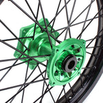 Aluminum Front Rear Spoke Wheel Set for Kawasaki KX250 2019-2020 / KX250F KX450F 2006-2018