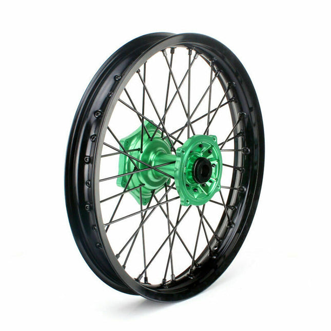 Aluminum Front Rear Spoke Wheel Set for Kawasaki KX450 2019-2026 / KX250 KX250X 2021-2026