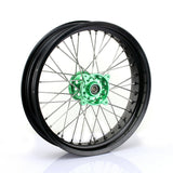 Aluminum Front Rear Spoke Wheel Set for Kawasaki KX250 2019-2020 / KX250F KX450F 2006-2018