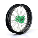 Aluminum Front Rear Spoke Wheel Set for Kawasaki KX450 2019-2024 / KX250 KX250X 2021-2024